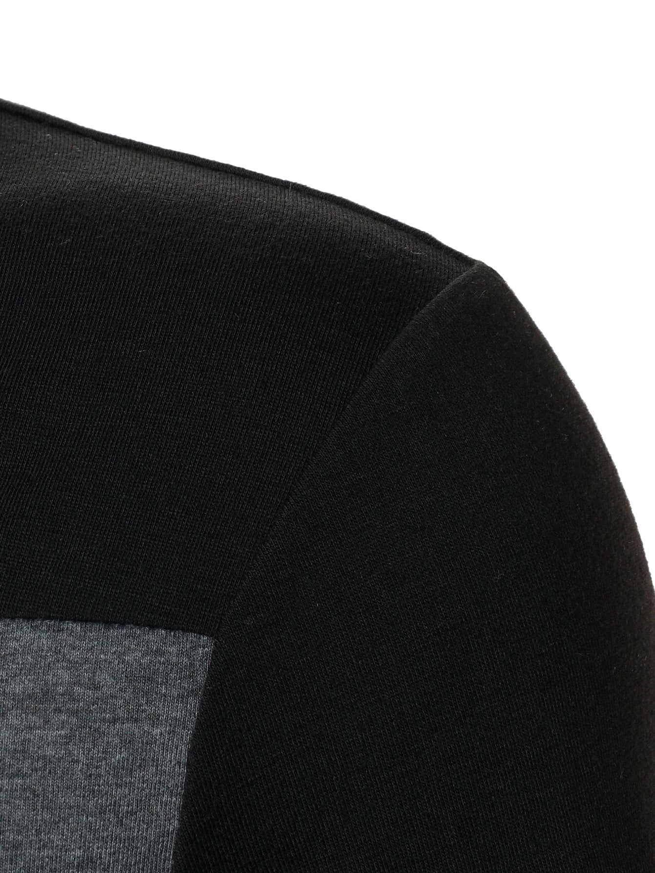 Men Color Block Quarter Zipper Polo Shirt