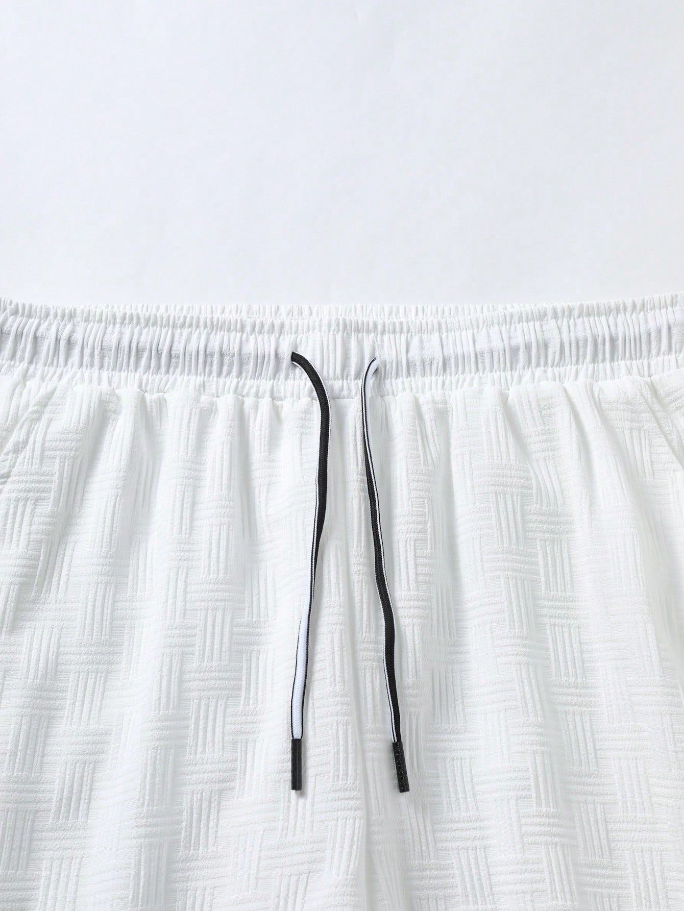 Men Solid Button Up Shirt & Shorts Set