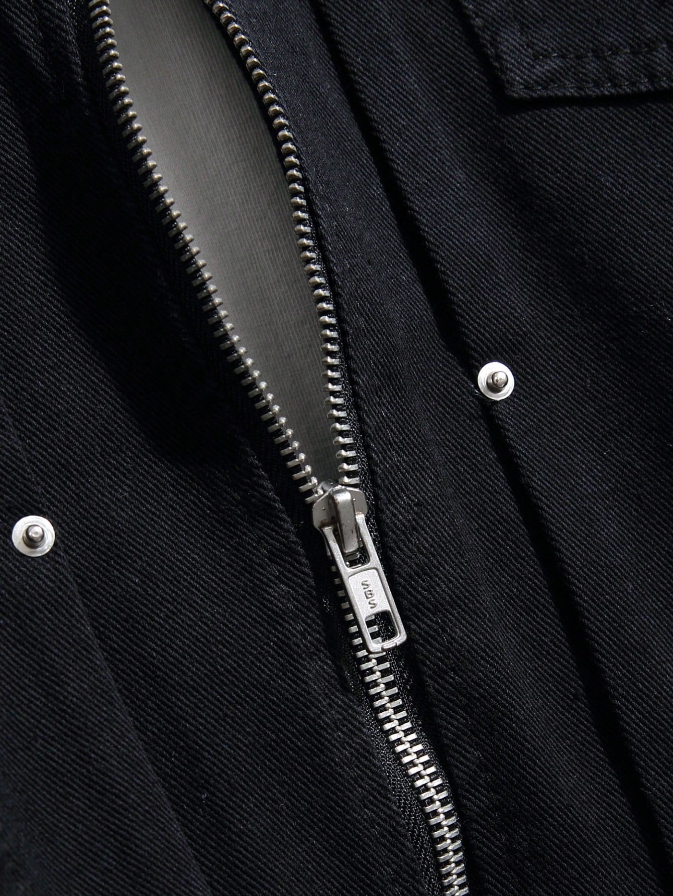 Men Flap Pocket Denim Jacket Without Tee