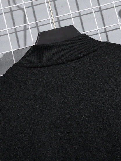 Men Zip Up Sweatshirt Without Tee