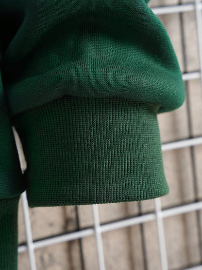 Men Plus Two Tone Thermal Lined Sweatshirt